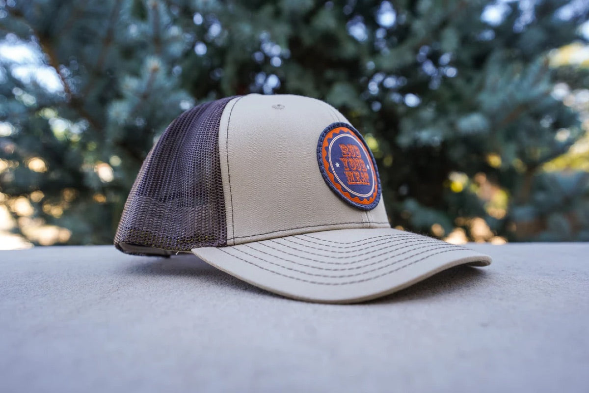 Deputy Hat in tan and brown