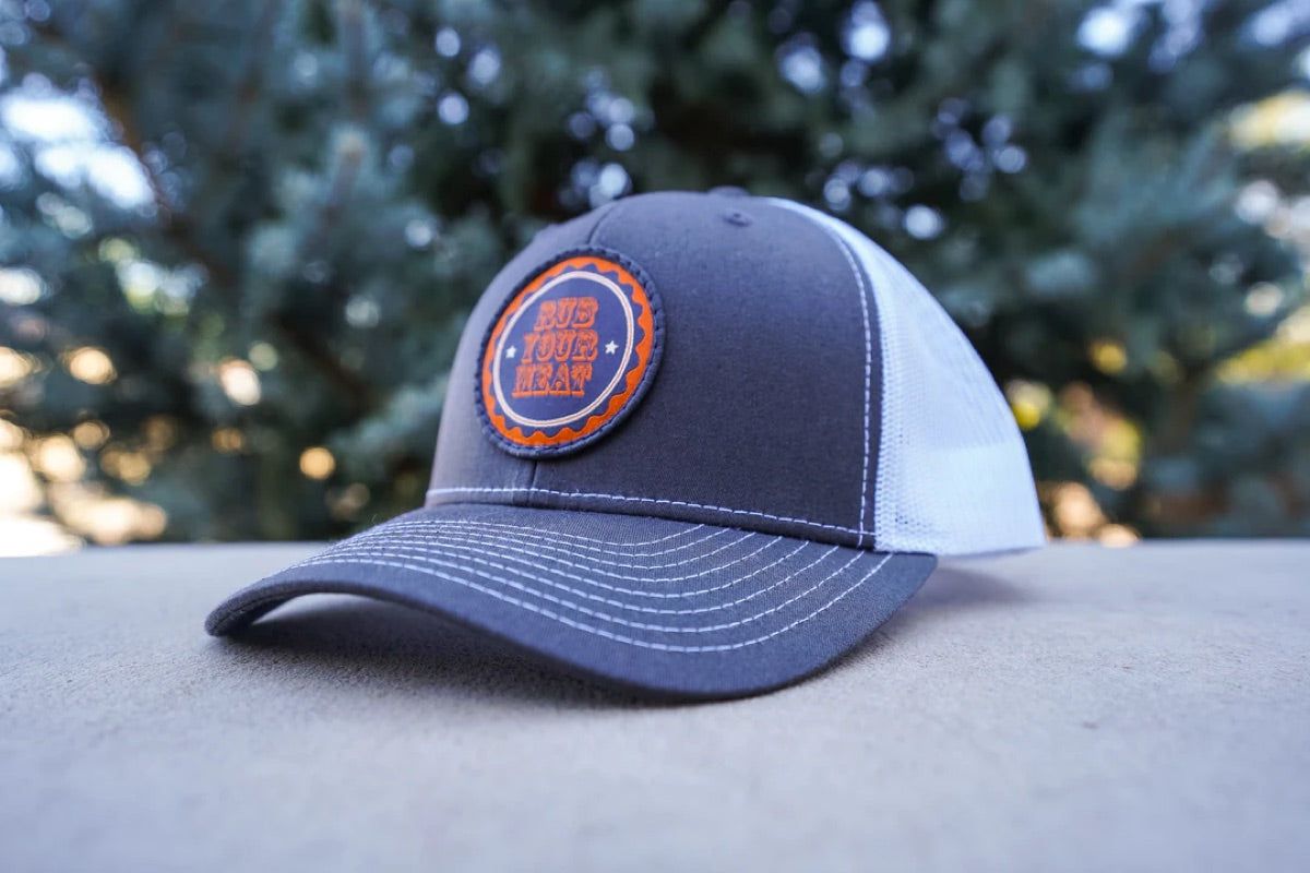 Deputy Hat in grey and white